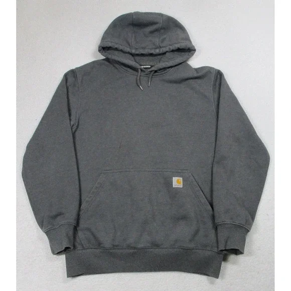Carhartt Rain Defender Hoodie Sweatshirt Mens Medium‎ Gray Loose Fit Paxton